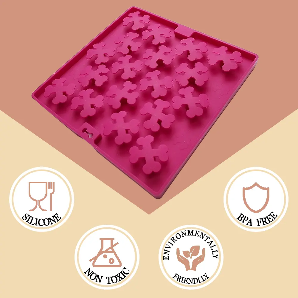 Silicone non toxique personnalisé mangeoire lente tapis de lécher pour chien de compagnie pour le soulagement de l'anxiété du chien