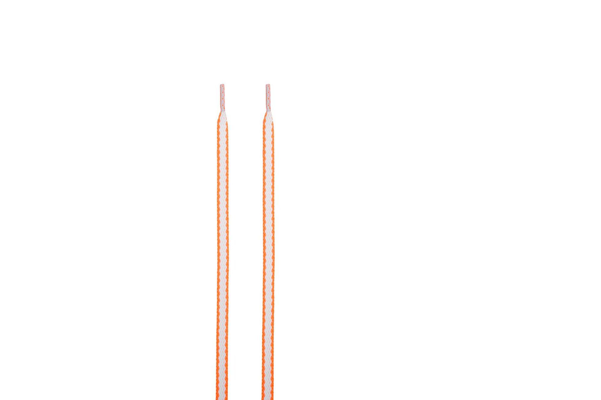 Naranja y blanco