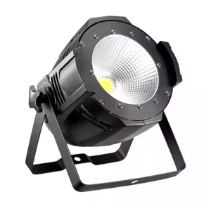 200W DMX COB LED sıcak soğuk beyaz Par sahne aydınlatması ekipmanları