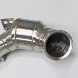 ท่อไอเสีย3.5 "-3" ประสิทธิภาพสูงสำหรับ Mercedes-Benz GLC63 AMG 2018-2022 4.0T M177ด้วยการเชื่อมทิค - Product Image 6
