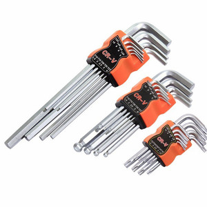 2024 uzun renkli Allen Keys Hex anahtar araba tamir araçları anahtarı Torx sonu 1.5Mm 2Mm 2.5Mm 3Mm 4Mm 5Mm 6Mm 8Mm 10Mm topu kafa ucuz - Product Image 5