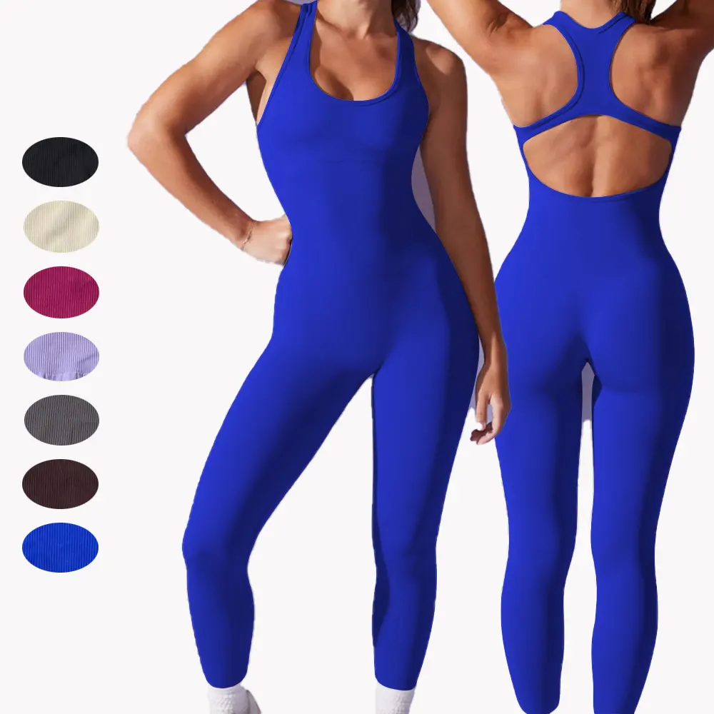 Mono con logotipo personalizado, pantalones para mujer, conjuntos de Yoga sexys desnudos, sujetador de realce sin mangas, pantalones de Fitness para gimnasio, ropa deportiva, mallas de Yoga ajustadas