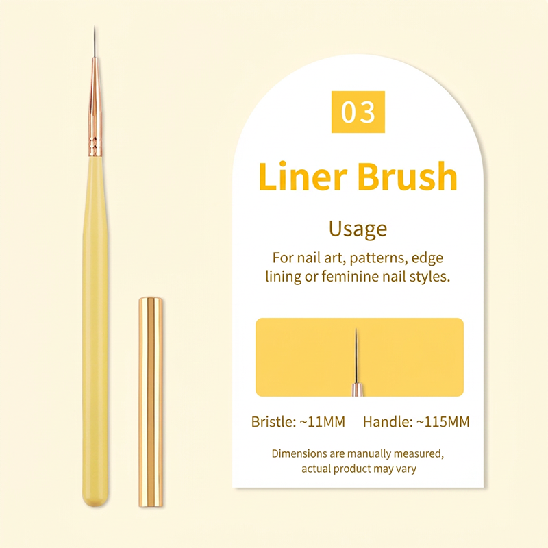 Pincel para Uñas Lineal