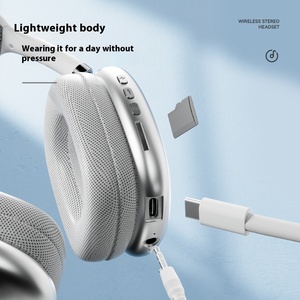 Cross-Border In-Stock for <strong>Apple</strong> P9ProMax Wireless for Bluetooth Headset Over-Ear with LED Battery Indicator JL Explosions - Product Image 3