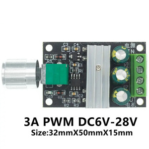 <strong>DC</strong> 1.8V-35V 2A 3A 5A 10A 30W 80W 90W PWM <strong>Motor</strong> Speed <strong>Controller</strong> Low Voltage <strong>Motor</strong> Speed <strong>Controller</strong> PWM Adjustable Drive Module - Product Image 3