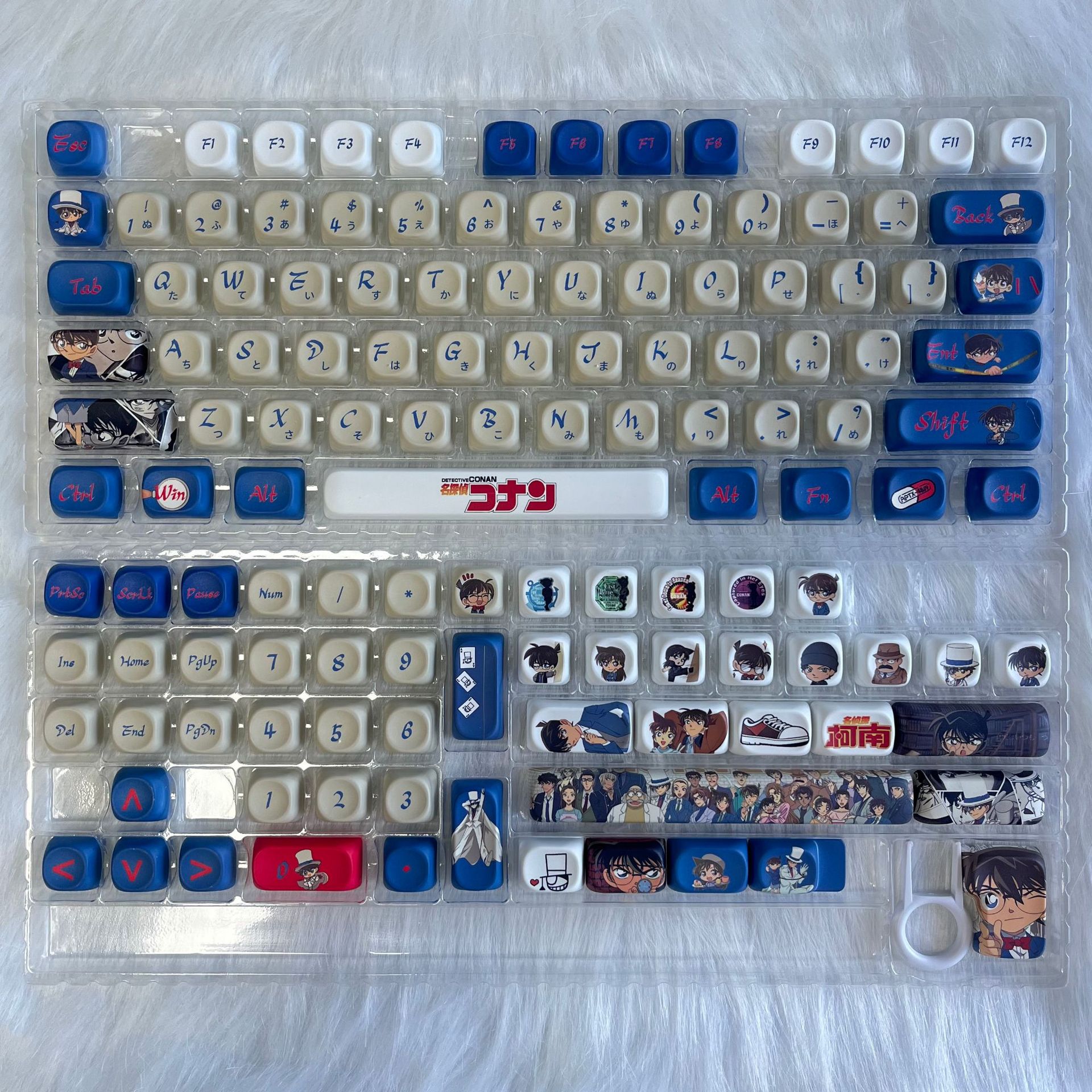 Detective conan theme keycap--english japanese version