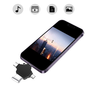 All'ingrosso 3 in 1 adattatore per IP Pad OTG telefoni Android Thunderbolt cellulare fotocamera PenDrive Mouse tastiera piccoli connettori - Product Image 5