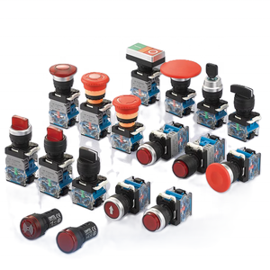 CNTD paslanmaz çelik elektrik düğmesi anahtarı CPB36-11S60C acil durdurma düğmesi ile sinyal ışığı - Product Image 4