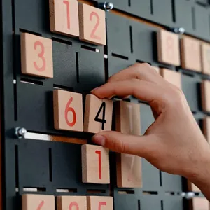 Trò Chơi Hiện Đại Phòng Trang Trí Nội Thất Kim Loại Gỗ <span class=keywords><strong>Sudoku</strong></span> Tường Trò Chơi Trường Nhà Văn Phòng Trang Trí Nội Thất Cho Nhà Tường Trang Trí Nội Thất - Product Image 5
