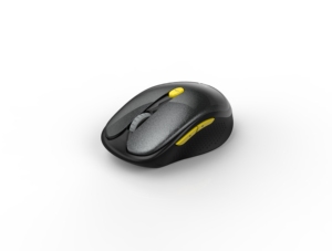 OEM V5 FD Wireless Mouse Pro 2.4G Ergonomische drahtlose optische Maus mit USB-Nano-Empfänger für Laptop-PC Computer Chrome - Product Image 4
