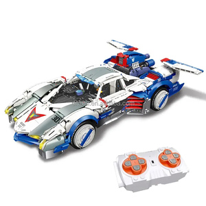 2024新しいサイバーフォーミュラAsuradaGsxレーシングカーモデルビルディングブロックセットRCレーシングカーレンガおもちゃ - Product Image 2