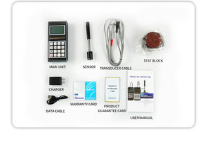 便携式里氏金属硬度测试仪，用于块状里氏布氏维克斯肖罗氏HRB HRC - Product Image 6