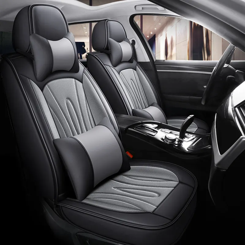 La cubierta de asiento de coche 3D de lujo de cuero Artificial es adecuada para CHEVROLET Cruze Blazer Captiva Camaro Aveo Malibu Equinox Interior