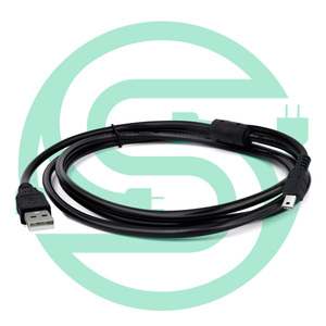 สีดํา USB 2.0 UAB-A ถึง 5pin มินิสาย usb USB A/A ชายกับชายสําหรับคอมพิวเตอร์ - Product Image 2