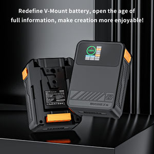 ZGCINE ZG-X50 Vマウントバッテリーサポート双方向45WPD、リアルタイム検出USB-C急速充電器52Wh/14.8V - Product Image 2