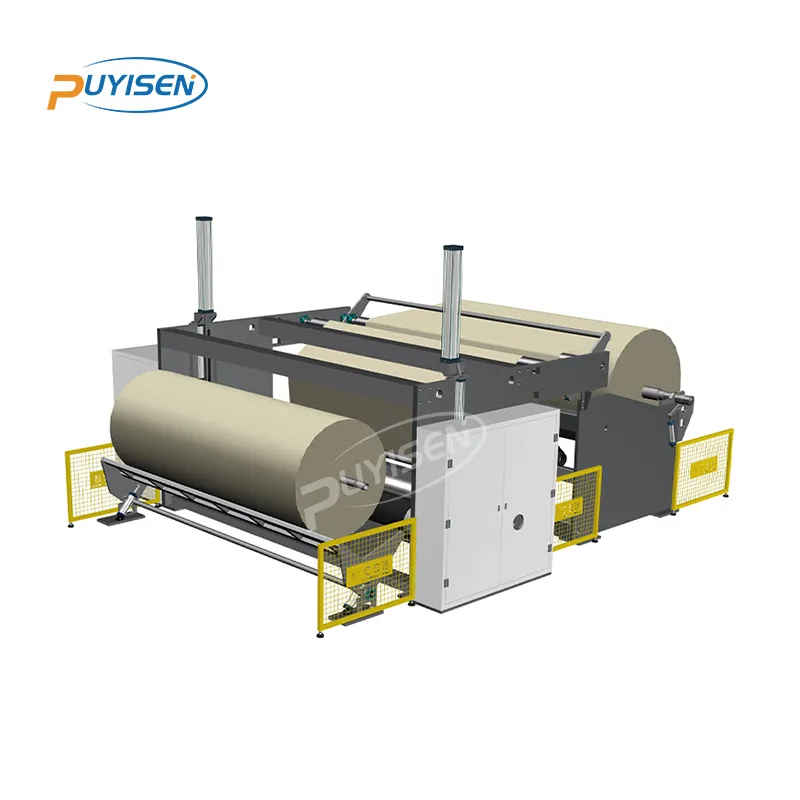 PYS rollos automática alfombra horizontal material etiquetas PVC rollslitting máquina