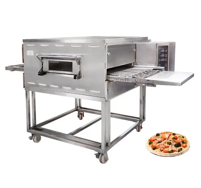 Commerciale Elettrico 12 pollici Pizza Continuamente di Cottura Trasportatore Forno Per La Pizza