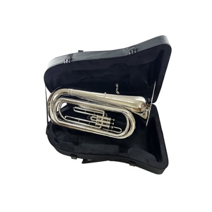 SEASOUND OEM High Quality Bb <strong>Nickel</strong> <strong>Tuba</strong> 3 Pistons JYTU0737N Trumpet - Product Image 4
