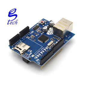 Scudo di alta qualità scudo Ethernet W5100 R3 Mega 2560 1280 328 UNR R3 W5100 modulo scheda di sviluppo - Product Image 4