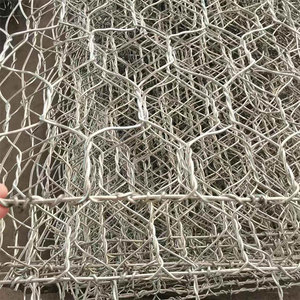 Zink beschichtetes sechseckiges perforiertes Eisendraht Gabion Box Cage Mesh Net für Highway Slope River Protection Cutting Service - Product Image 3