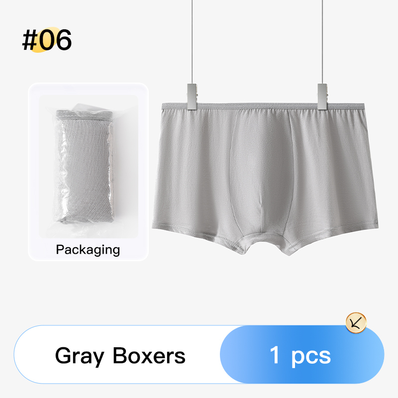 06 Gray-Boxers-1pcs