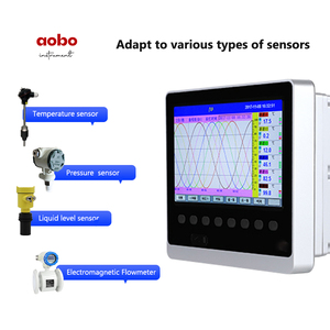 RS485 <strong>Modbus</strong> LCD Display Controller Multi-Purpose Color <strong>Data</strong> <strong>Logger</strong> 12 Channels Low Price Paperless Recorder OEM Customized - Product Image 2