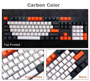 DIYPBT英語キーキャップCherryMXメカニカルキーボードキーキャップスイッチのさまざまな色の選択肢104キーキャップ - Product Image 4