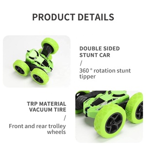 <strong>RC</strong> <strong>Car</strong> 2.4Ghz <strong>4CH</strong> 1:24 CPC Certification Stunt Drift Deformation Control Crawler Degree Flip <strong>RC</strong> Vehicle Toys with LED <strong>Light</strong> - Product Image 5