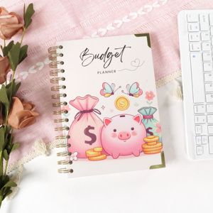 Custom Printing <strong>Budget</strong> Book Notebook Family Financial Saving Challenge Journals to Do List Daily Monthly Goals Wealth Planner - Product Image 2