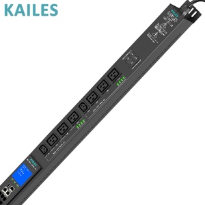 Kailes (KLS) thông minh ZD loạt PDU 32A ba giai đoạn AC 200-240VAC 6 + 18 bit C13/C19 điều khiển từ xa 24 Thiết bị phân phối điện - Product Image 2