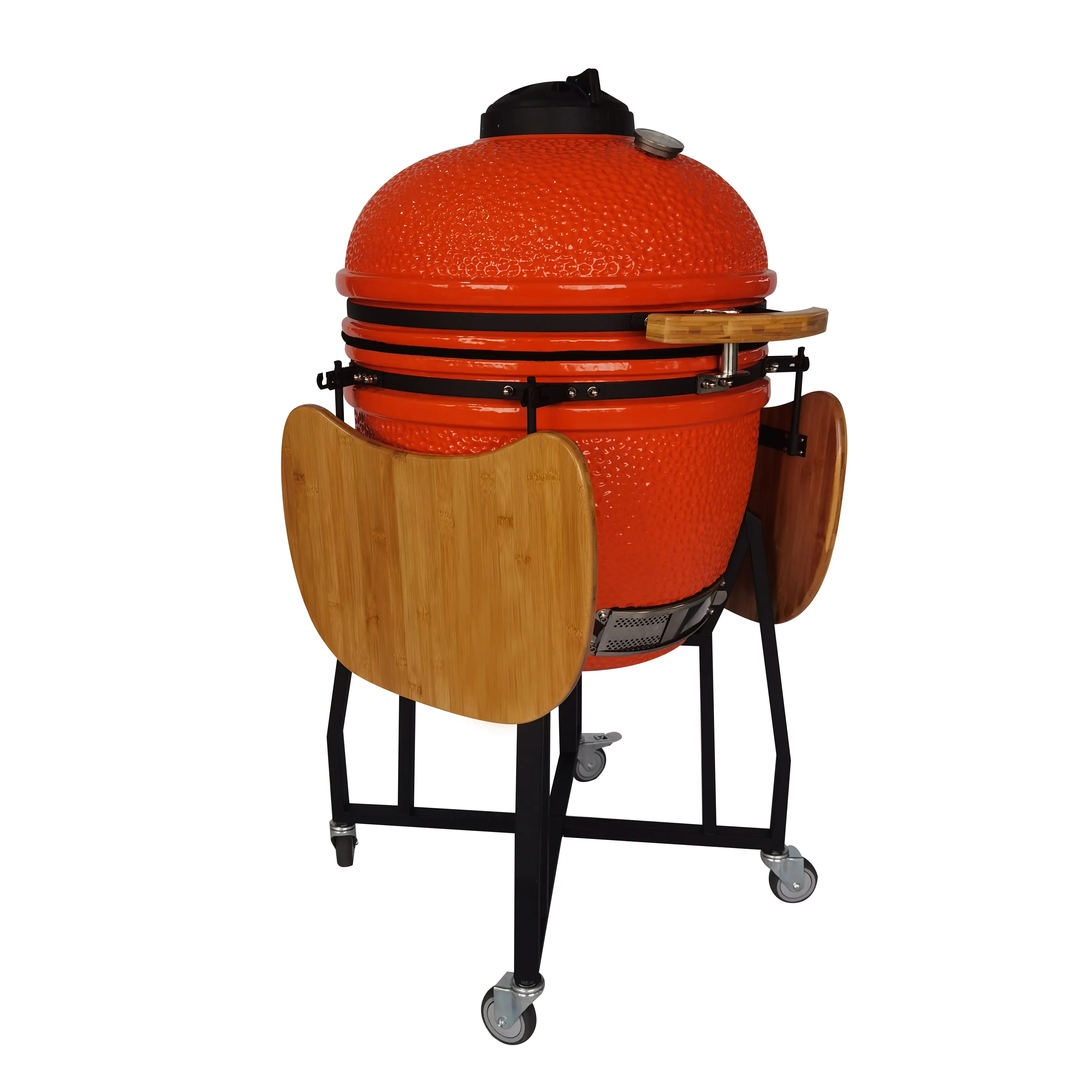 manufacturing best quality ceramic bbq smoker Kamado grill for restaurant outdoor kitchen