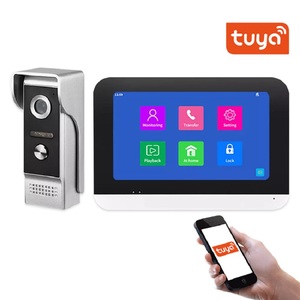 MingKe-Videoportero Tuya con cámara HD, videoportero con visión nocturna para sistema de intercomunicación de construcción de villas, modelo Tuya - Product Image 5