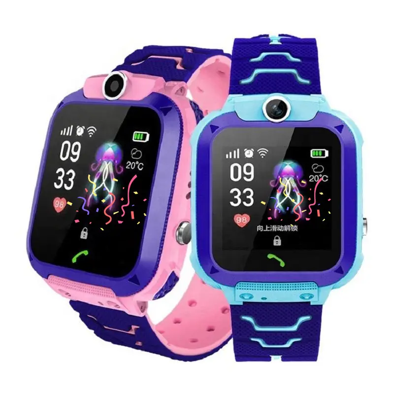 Q12 Enfants Smartwatch Gen 5 5ème Montre Intelligente Enfants Support Carte SIM GPS Montre Intelligente pour Enfants