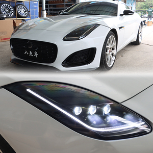 ไฟหน้า LED แบบสามตาสำหรับปรับ F-TYPE จากัวร์ปรับแต่งเพื่อเพิ่มทัศนวิสัย - Product Image 4
