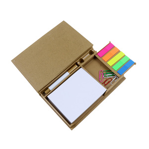 学校用优质学生便签记事本、Logo定制可接受记事本和钢笔礼品套装 - Product Image 2