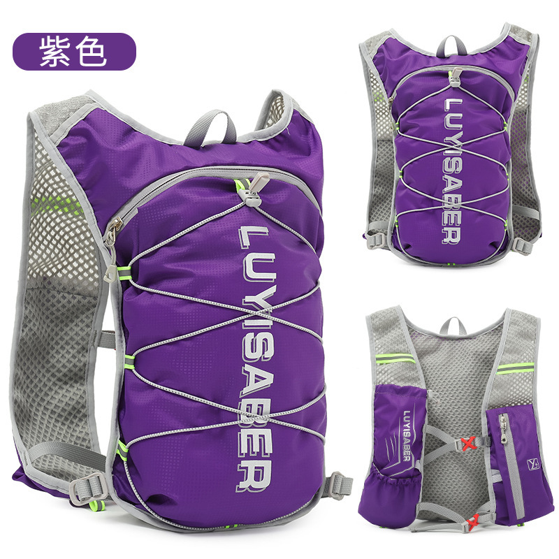 Morado - paquete individual de menos de 20 litros con silbato aleatorio