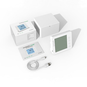 Sala de cultivo Calidad del aire Humedad Temperatura Control de ventilador Medidor de gas de dióxido de carbono Registro DE DATOS Infrarrojo Co2 Sensor Medidor Monitor - Product Image 3