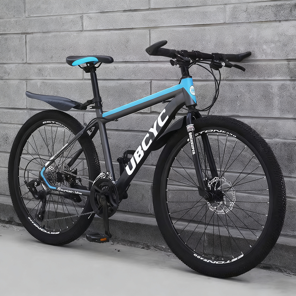 Bicicletta da montagna blu