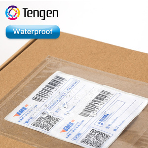 定制托运单口袋防水A6透明小袋10x6.5 "自粘文件包装清单信封 - Product Image 6