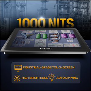 Lilliput 7/10/13.3/15.6/18.5/21.5 inch IP64 IP65 không thấm nước độ sáng cao nhúng màn hình cảm ứng công nghiệp Màn hình <span class=keywords><strong>LCD</strong></span> - Product Image 3