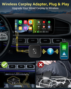 2 in 1 Wifi CarPlayドングルAndroid自動アダプターワイヤレススマートボックスLinuxシステムOEMアップグレード - Product Image 3