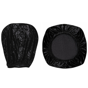 Customizable Solid <strong>Color</strong> <strong>Elastic</strong> <strong>Folding</strong> Armchair Cover Spandex Velvet Chair Cover for Office - Product Image 4
