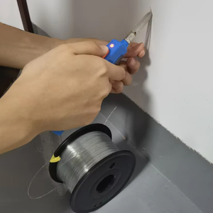 สายเคเบิลออปติคัลที่มองไม่เห็นเกรดโทรคมนาคมขนาด0.9มม. สำหรับสาย imboor มองไม่เห็น FTTH สำหรับสายไฟเบอร์ FTTH เปลือย qptical - Product Image 4