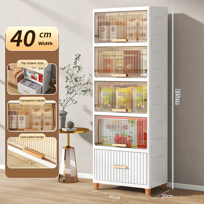 40cm di larghezza colore marrone chiaro + cassetto bianco