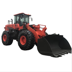 Il caricatore della ruota controllato idraulico 6 Ton 5 Ton offre 3.2m Dump altezza e opzioni di capacità del secchio da 3 a 4.5 metri cubi - Product Image 1