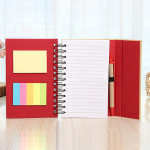 Custom Logo Business <strong>Notepad</strong> Simple <strong>Combination</strong> Wholesale Sticky Notes Hard Hardcover Cover Coil Book - Product Image 5