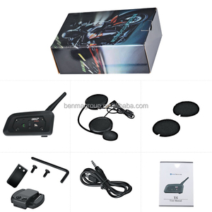 Auricular intercomunicador para casco de motocicleta, comunicador con Bluetooth, 6 conductores - Product Image 4