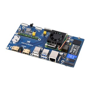 <strong>Raspberry</strong> <strong>Pi</strong> Compute Module 5 IO Board With PoE Feature, For All Variants Of CM5 Waveshare