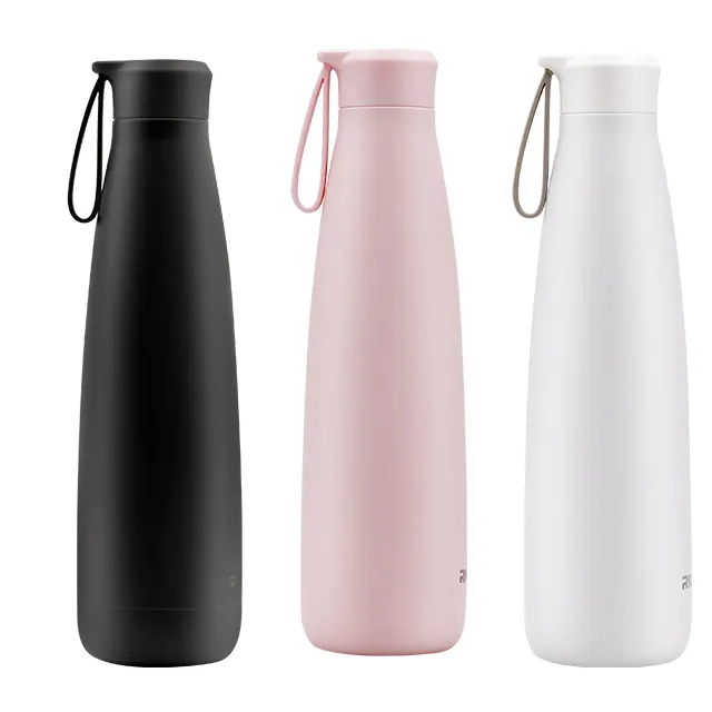 eco friendly products hot sale double walled 304 stainless steel thermal insulated vacuum flask water bottles