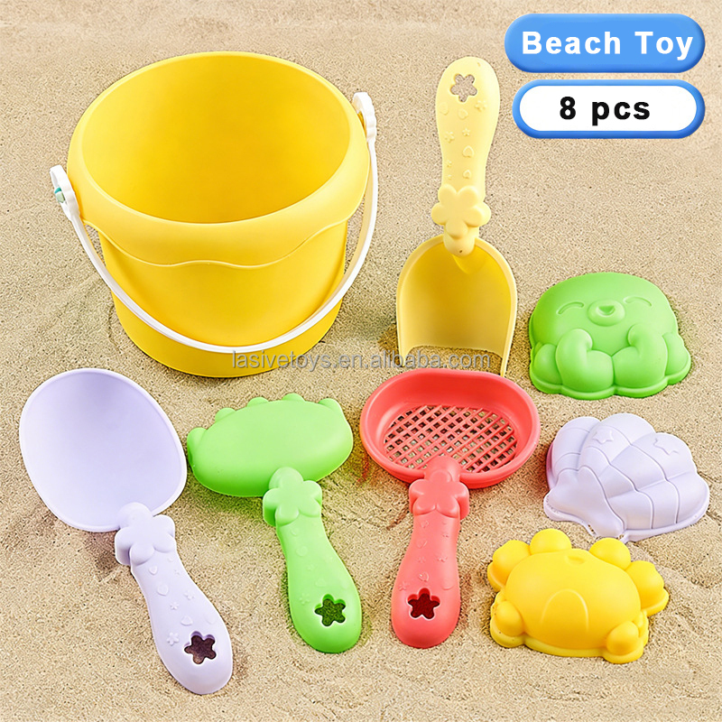 8-piece set yellow bucket